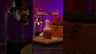 How To Make Miracle Tonic (Mocktail Inspired by Red Dead Redemption) #arthurmorgan #nonalcoholic