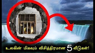 உலகின் மிகவும் விசித்திரமான 5 வீடுகள்! The 5 Most amazing houses in the world | Tamil Info 2.0