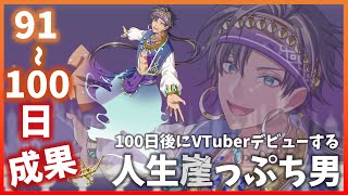 【91~100日の成果】100日後にVTuberデビューする人生崖っぷち男 - 成果まとめ（Part 10）【TikTokに毎日投稿】