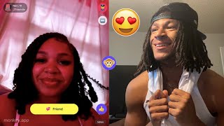 3 MINUTES OF TROLLING ON THE MONKEY APP AT 3PM !!! #entertainment