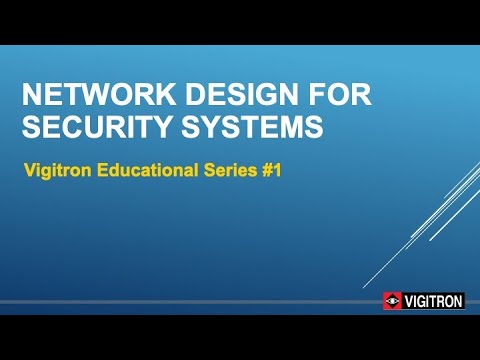 1. Network Design For Security Systems - YouTube