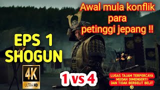 FULL 4K THIS IS THE BEGINNING OF THE POWER CONFLICT IN JAPAN!!! EPS 1 SHOGUN #filmstoryline