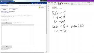 Recursion - 1 (sumDigits) Java Solution || Codingbat.com