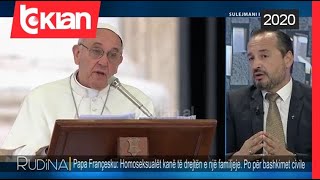 Pastori: Deklarata e Papa Franceskut per gay-t eshte keqkuptuar, nuk i bekon Zoti...