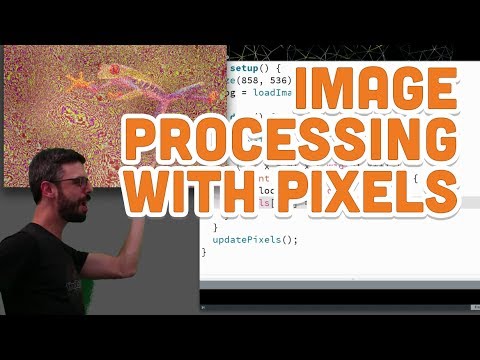 10 5 Image Processing With Pixels Processing Tutorial Youtube