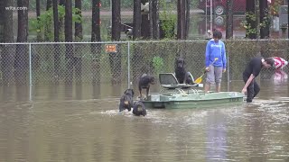 Flooding in Orangeburg cancels schools, reaches homes in North