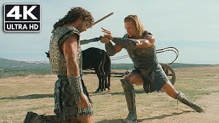 Troy (2004) Hector vs Achilles 4K