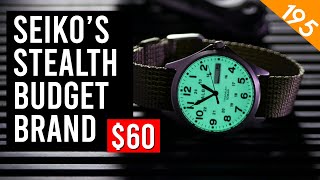 Titanium AND Fully Lumed for $60??  Field Watch from Seiko Alba - AQPJ403 Review