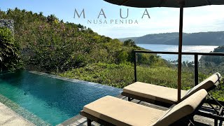 BALI / NUSA PENIDA | Stay in a luxury villa with a private pool and stunning mountain views | MAUA