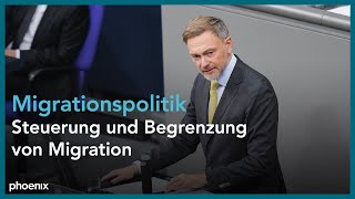 Christian Lindner zur Regierungserklärung von Olaf Scholz zu innenpolitischen Themen am 29.01.25