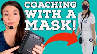 I Found the BEST Way to Coach \u0026 Teach with a Mask: Portable Personal PA Voice Amplifier WinBridge