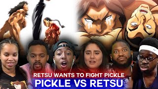 Retsu vs Pickle | Baki Hanma 2 Ep 3 Reaction Highlights