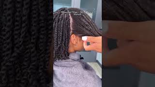 Niceeee #hairgrowth #naturalhairtwist  #diyhair #naturalhairtutorial #hair #naturalhairgrowth #twist