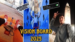 لوحة الأهداف لسنة 2025🎯 | كيف تزيد من الإنضباط و الإنتاجية💯؟ !How To Prepare A Vision Board