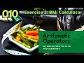 010 BMI Calculator | BMI Formula - An Introduction to Java Programming