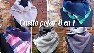 cuello polar 🥶 8 posiciones en 1🥰