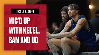 Kel'el, Bam and UD Link Up At Training Camp | October 10, 2024