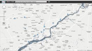 Amtrak maps trains from coast to coast with Google Maps Engine