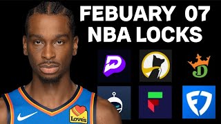 PRIZEPICKS NBA FRIDAY 02/07/25 - FREE PICKS!!! - (27-0 RUN!!!) - BEST PLAYER PROPS - NBA TODAY