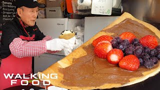 Papa's Crepes Amazing Skill / 동대문 할부지 크레페 / korean street food