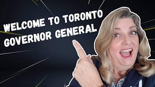 Welcome to Toronto, The Right Honourable Governor General Mary May Simon