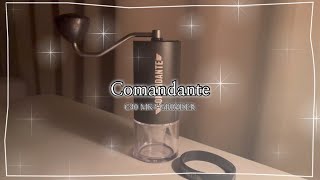 코만단테 C40 MK4 그라인더 소개 및 분해 청소 (COMANDANTE C40 MK4 GRINDER)