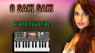 O SAKI SAKI On PIANO || Batla House || Nora Fatehi || Instrumental Cover || Musical Aniket