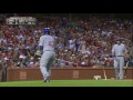 chc@stl russell skies a sac fly to score montero