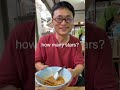 i tried michelin rated khao soi in thailand 🇹🇭