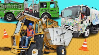 Trucks that Clean! Handyman Hal Trucks for Kids