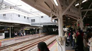 2月2日 岡山駅 快速マリンライナー37号 高松行 到着・乗車シーン