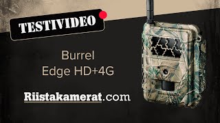 Burrel Edge HD+4G riistakameran videokuvanlaatu