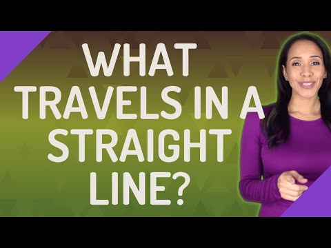 Does a photon travel in a straight line?