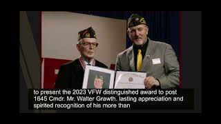 Walter Groth at VFW national convention, July 26, 2023