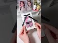 vlog immersive packing card white noise sleeping aid black and pink butterfly color