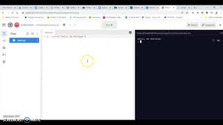 How to use Python in repl.it for Hello, world