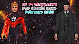 10 T4 Characters F2P Should Have February 2025 - Marvel Future Fight