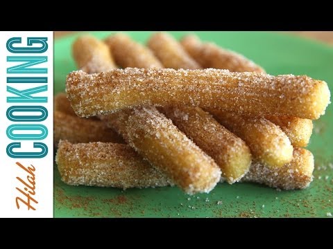 Homemade Churros | How To Make Churros! | Hilah Cooking Homemade Churros | How To Make Churros! | Hilah Cooking