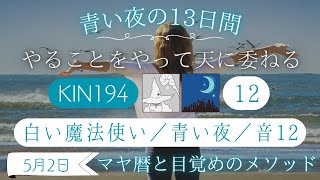 【マヤ暦 KIN194】今日の銀河のエネルギーについて｜キーワードと過ごし方（2024年5月2日）