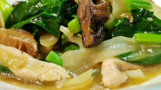 Stir-Fry Chicken With Shiitake Mushrooms \u0026 Vegetable