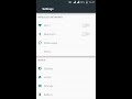 Change your settings background from black to white or any background you want Change your settings background from black to white or any background you want
