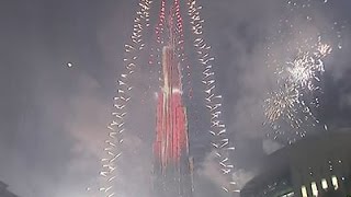 Raw: New Year's Celebration in Dubai