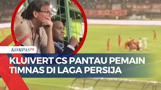 Momen Patrick Kluivert CS Nonton Persija VS PSBS Biak, Pantau Pemain Timnas Rizky Ridho dan Ferrari