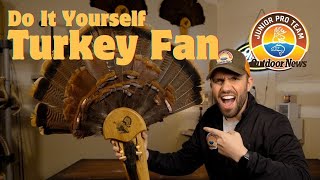 DIY Turkey Fan Mounting Steps