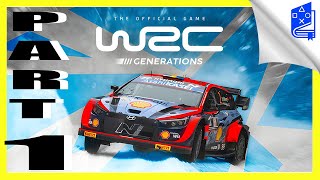 WRC Generations PS5 Gameplay Part 1 (4K No Commentary)