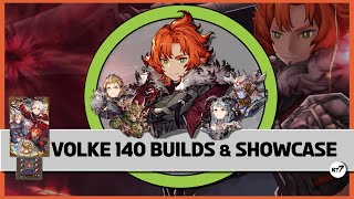 WOTV - Volke 140 builds and showcase \u0026 holo VC