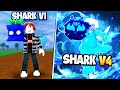 I Awakened Shark V4 With Only BLUE Fruits (Blox Fruits)