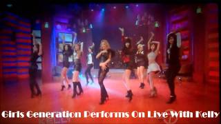 Girls Generation/SNSD Performing "The Boys" On Live With Kelly