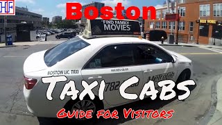 Boston - Taxi Cabs Guide - Getting Around - Helpful Information | Boston Travel Episode# 3