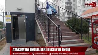 Engelliler ile annelerin hayatlarını zorlaştıran üst geçit